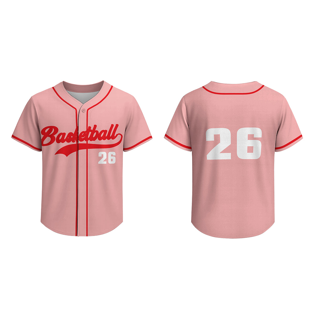 Custom Baseball Jersey BQ000-H-BQ0011