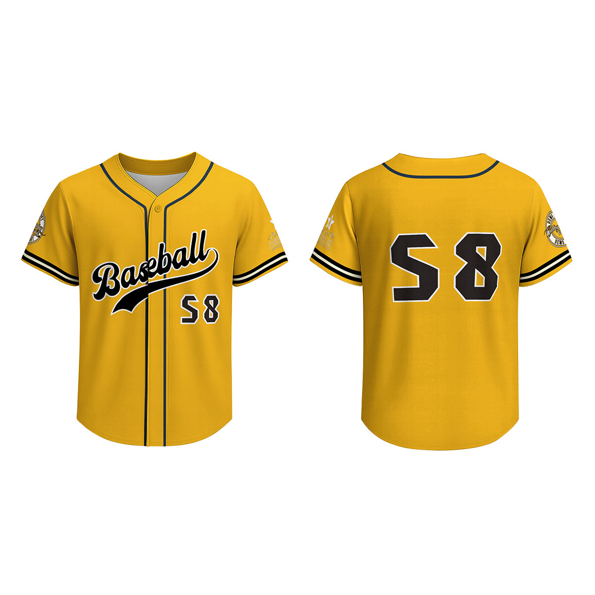 Custom Baseball Jersey BQ000-H-BQ0012
