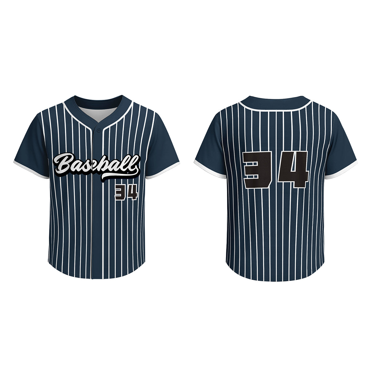 Custom Baseball Jersey BQ000-H-BQ0013