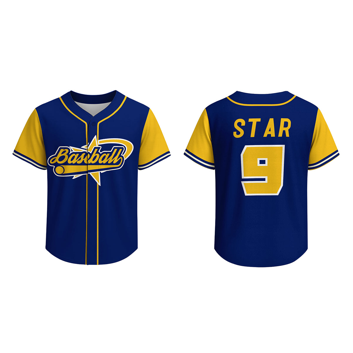 Custom Baseball Jersey BQ000-H-BQ0016