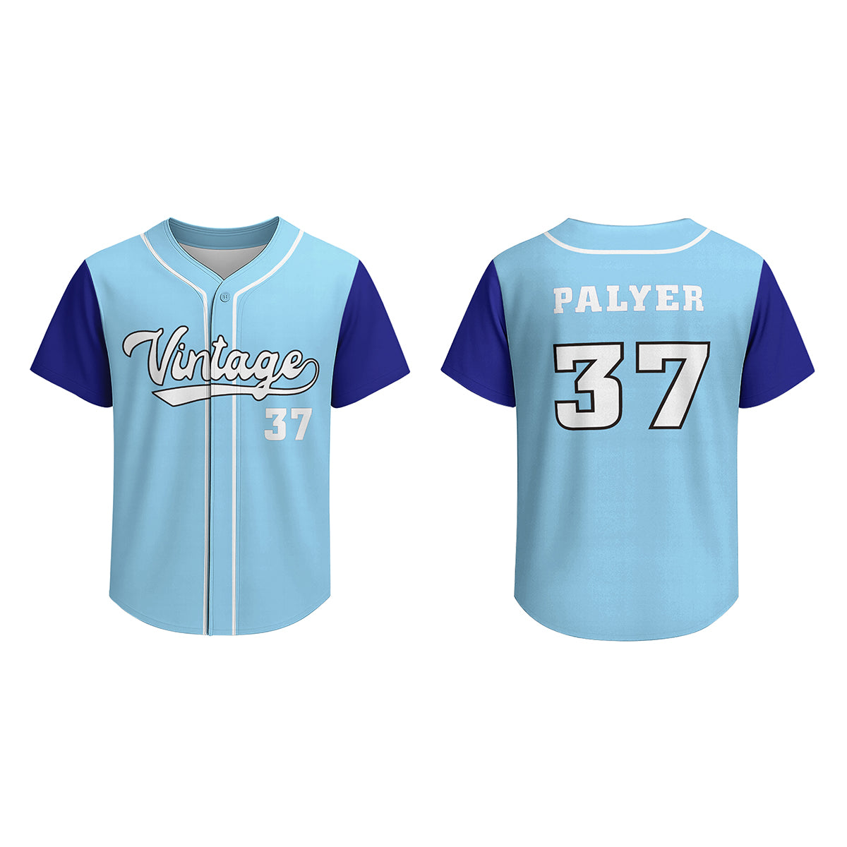 Custom Baseball Jersey BQ000-H-BQ0001