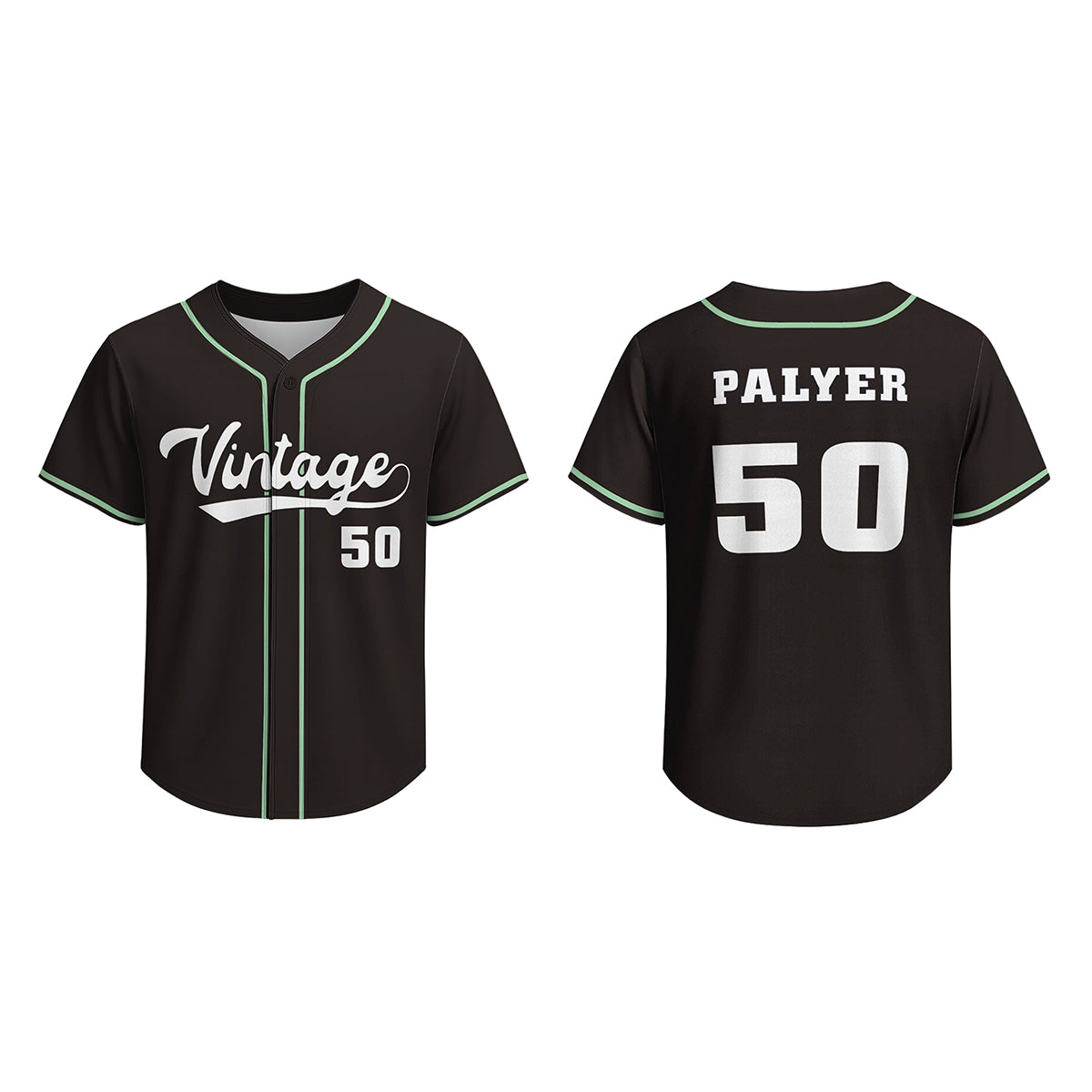 Custom Baseball Jersey BQ000-H-BQ0002