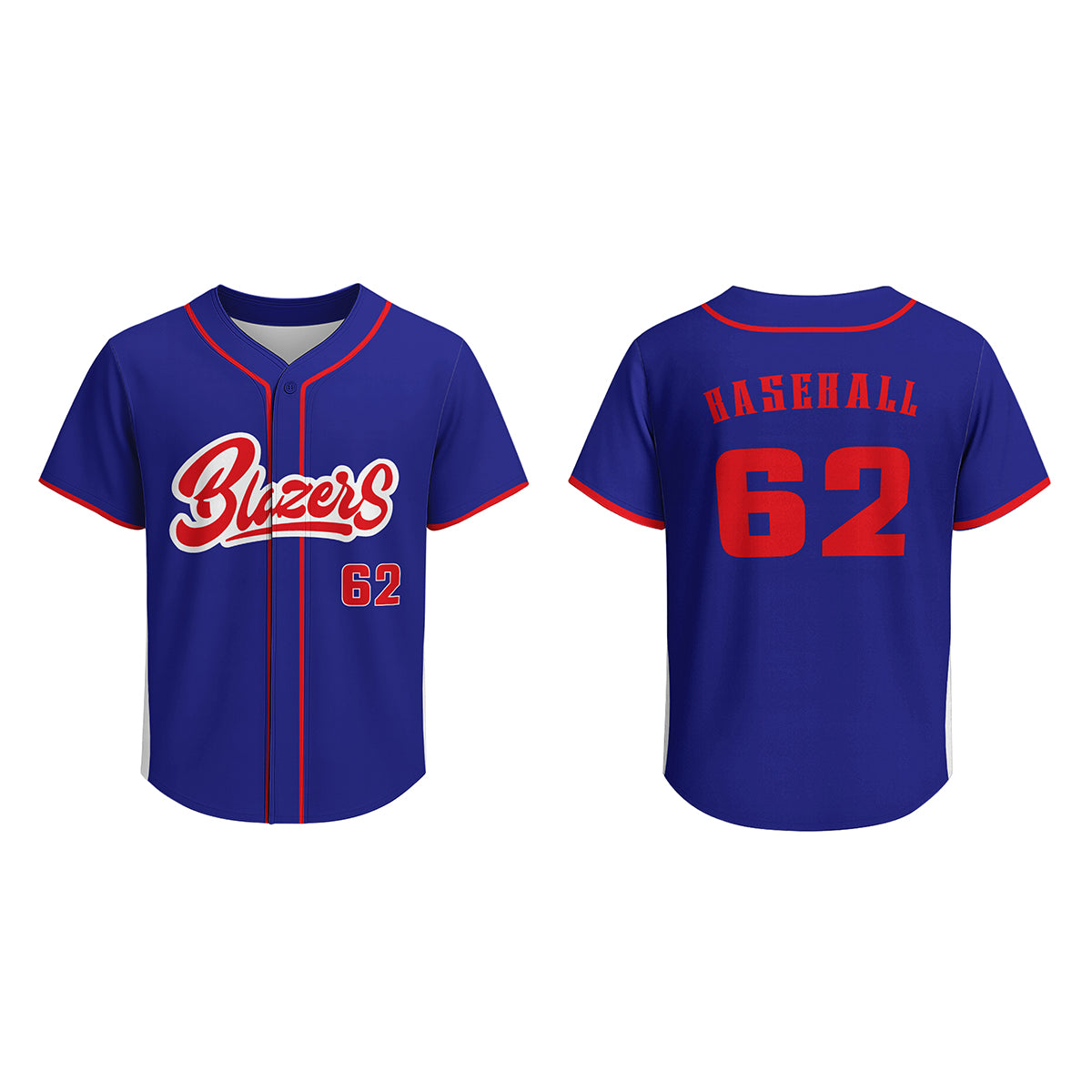 Custom Baseball Jersey BQ000-H-BQ0006