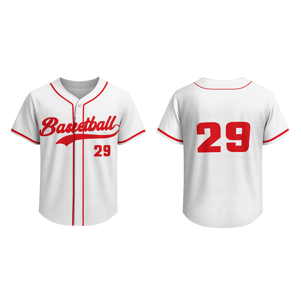 Custom Baseball Jersey BQ000-H-BQ0008