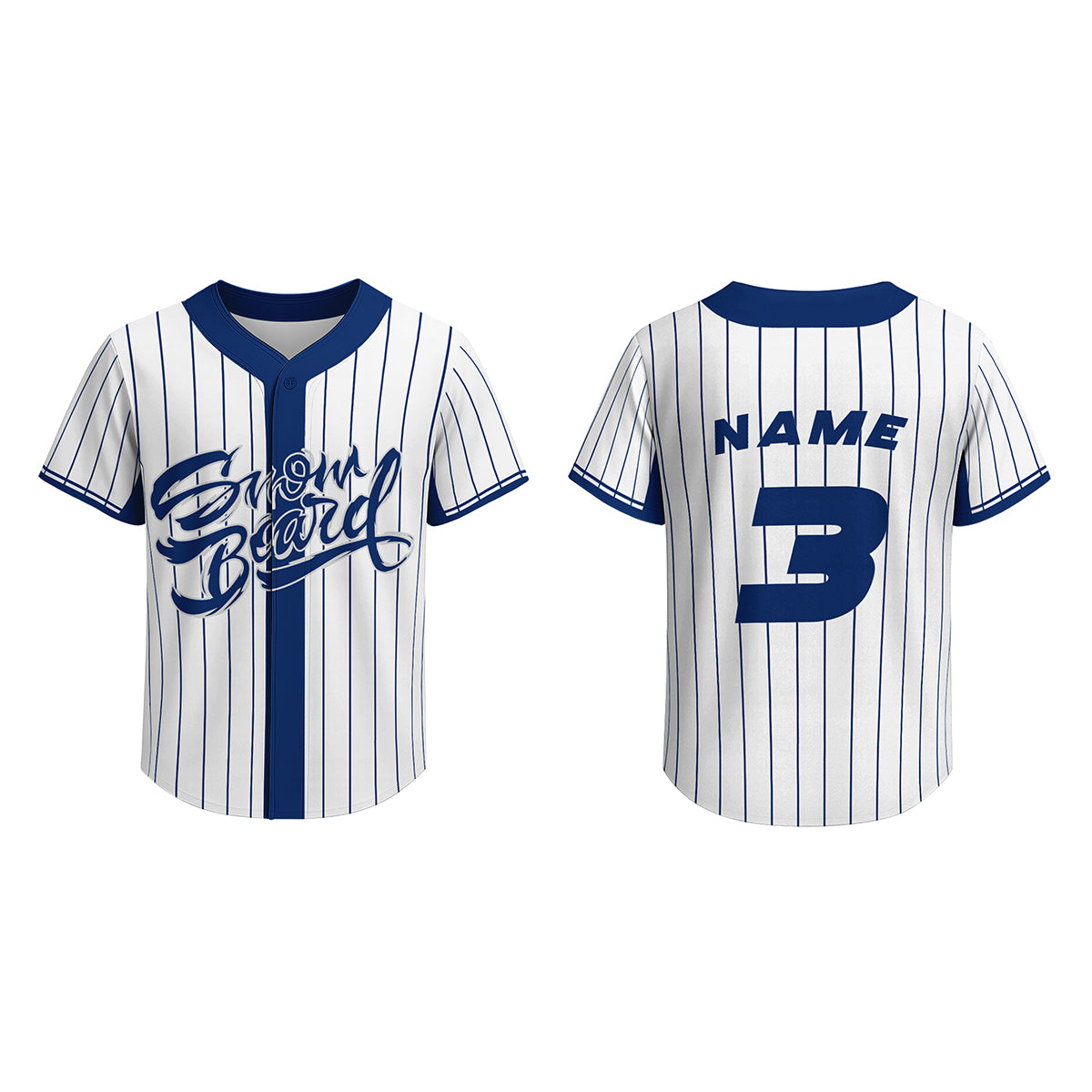 Custom Baseball Jersey BQ000-H-BQ1000