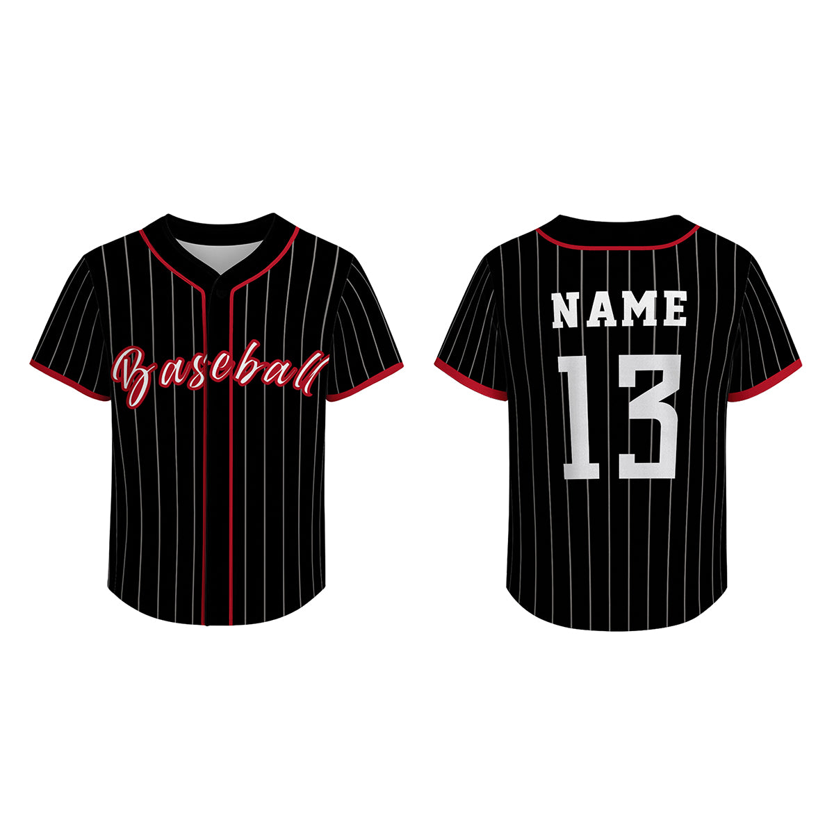 Custom Baseball Jersey BQ000-H-BQ1008