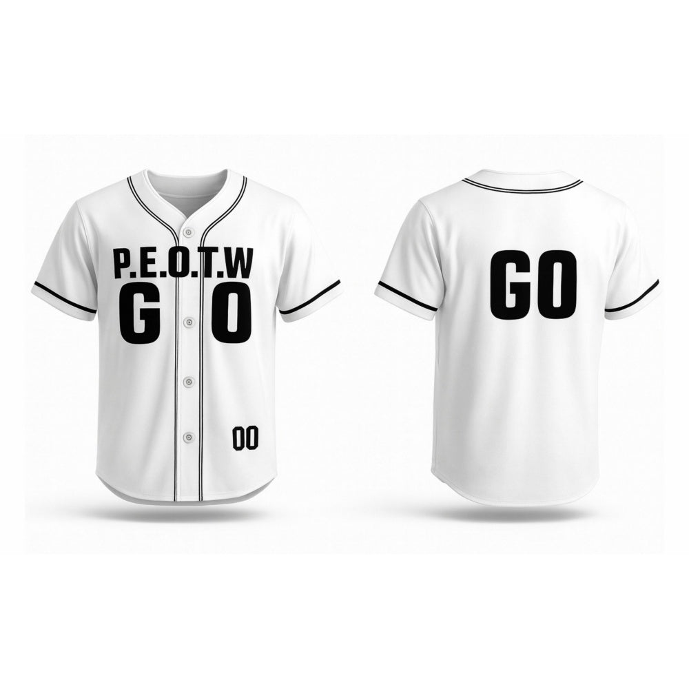 Custom Baseball Jersey LQ000-H-LQ0002 white