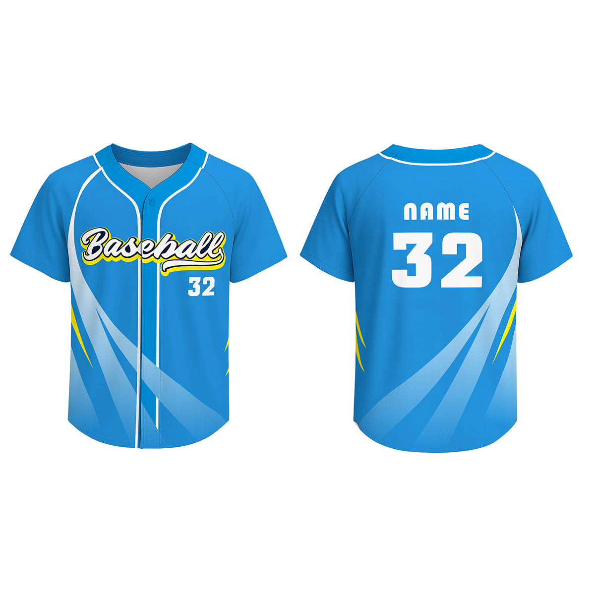 Custom Baseball Jersey BQ000-H-BQ3005