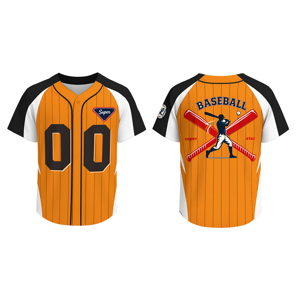Custom Baseball Jersey BQ000-H-BQ4004