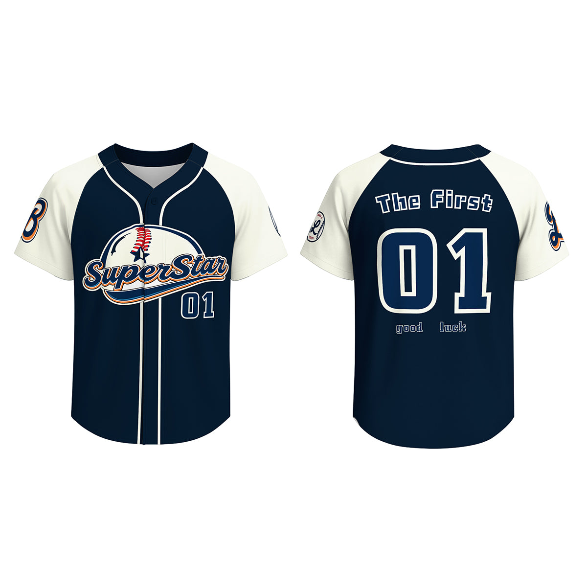 Custom Baseball Jersey BQ000-H-BQ4005
