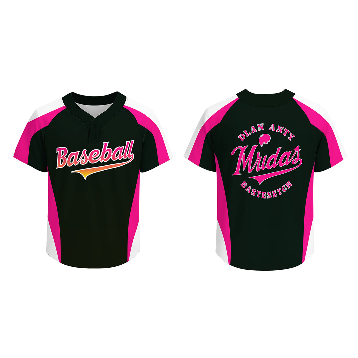 Custom Baseball Jersey BQ000-H-BQ4006