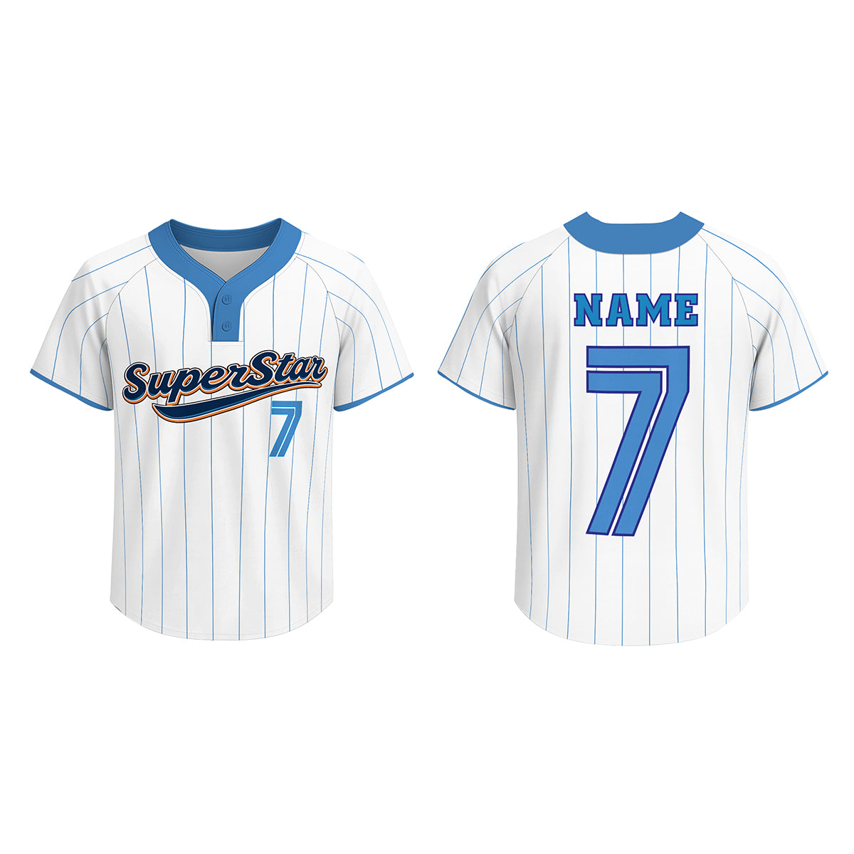 Custom Baseball Jersey BQ000-H-BQ4007