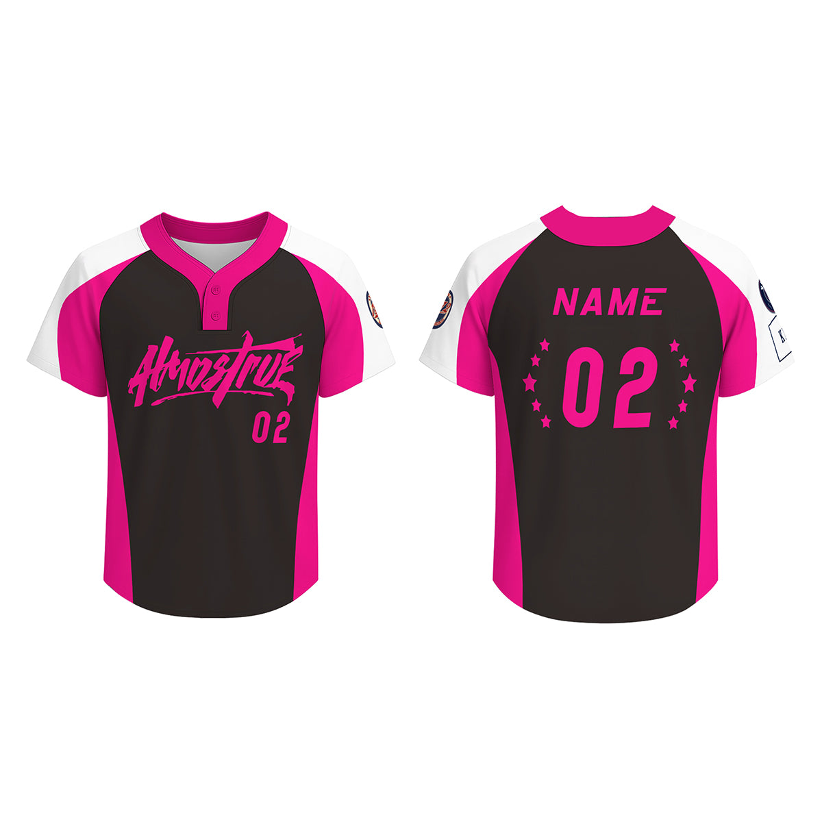 Custom Baseball Jersey BQ000-H-BQ5001