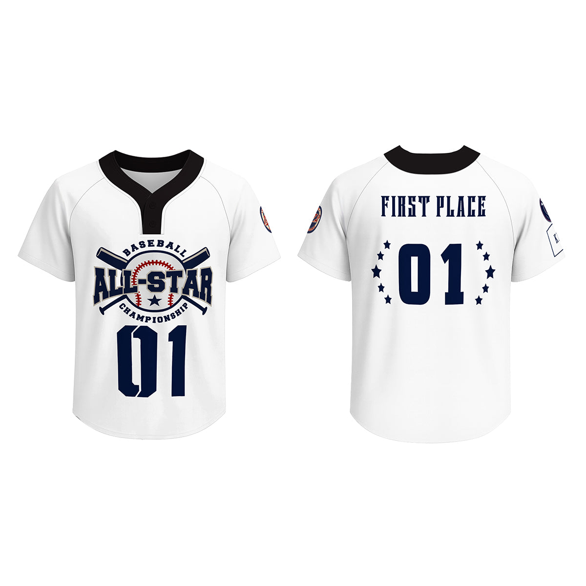 Custom Baseball Jersey BQ000-H-BQ5004