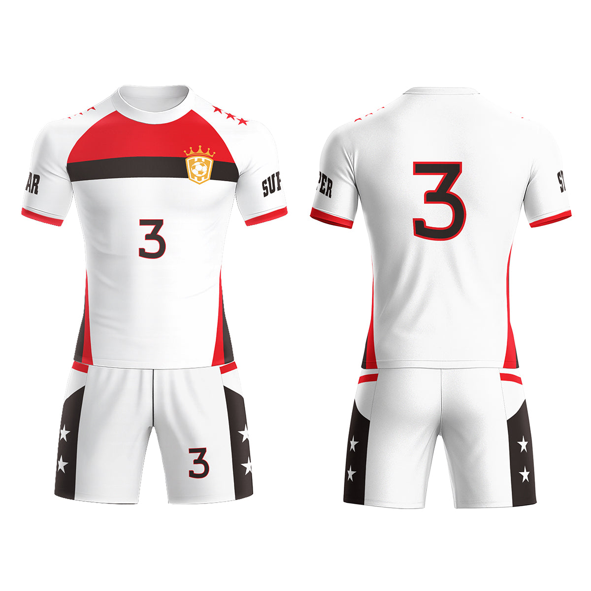 Custom Team Geometric Adult Youth Soccer Jersey ZQ2002