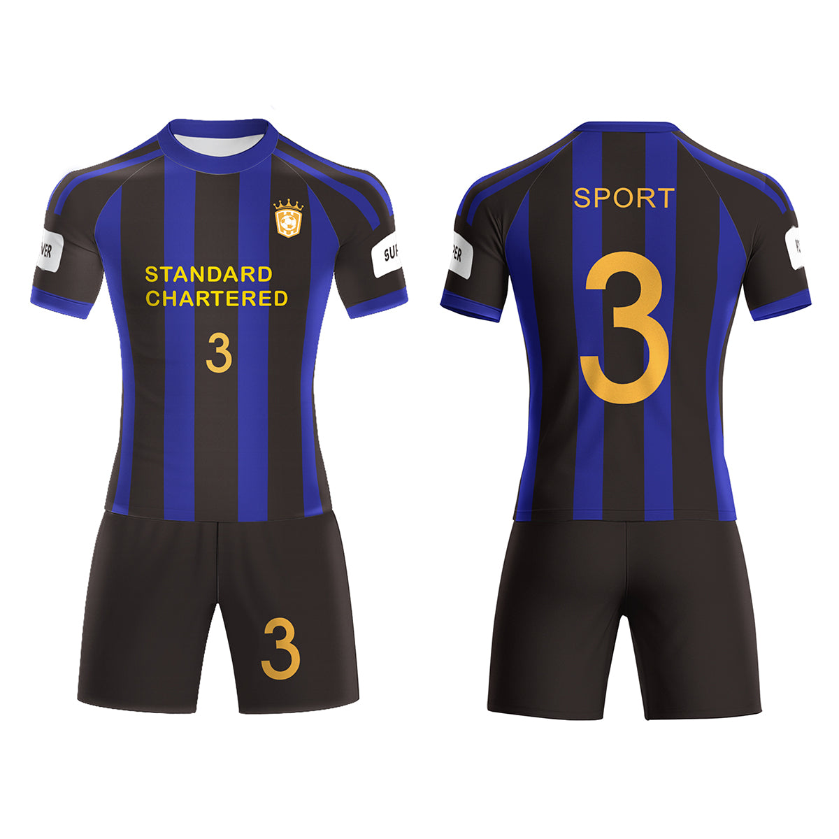 Custom Team Geometric Adult Youth Soccer Jersey ZQ2007