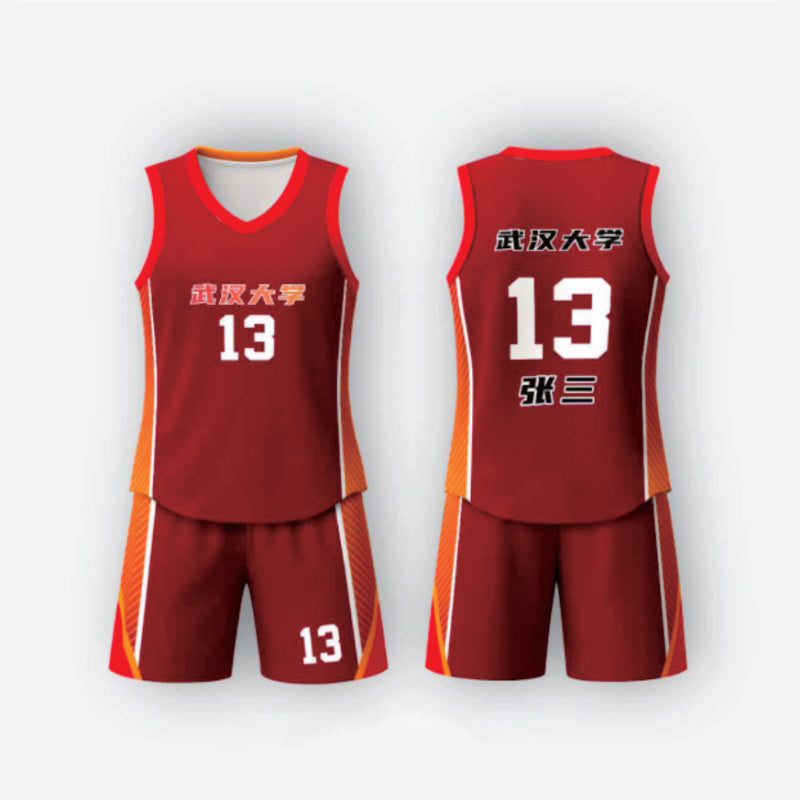 BASKETBALL Gear LQ007-H-LQ7056 red