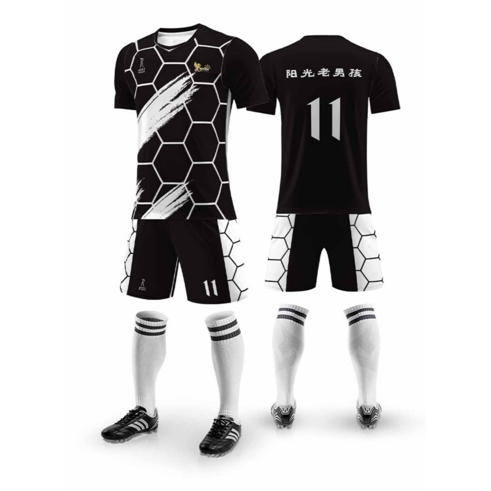 Custom Team Geometric Adult Youth Soccer Jersey LQ006